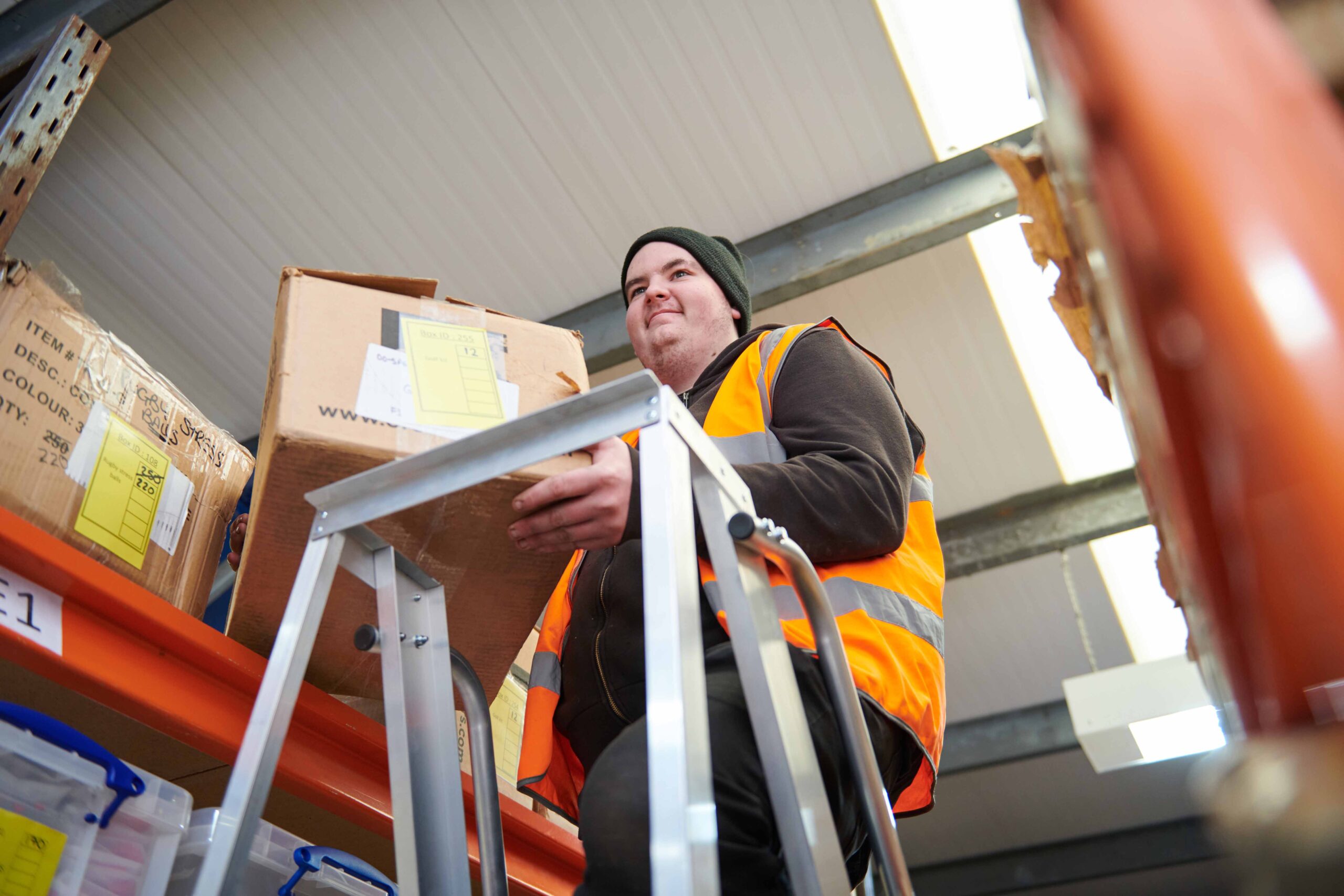 Fulfilment - Picking items off the shelf